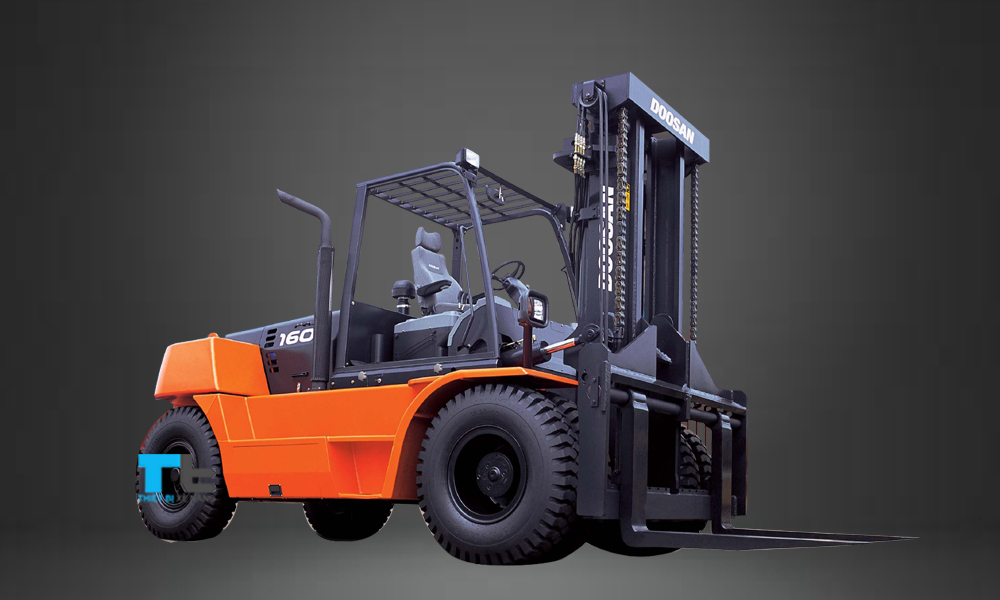 Xe nâng hàng 16 tấn Doosan nhập khẩu Hàn Quốc